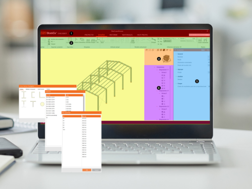 Checkbot en práctica: exportación, organización y verificación de conexiones de acero en IDEA StatiCa
