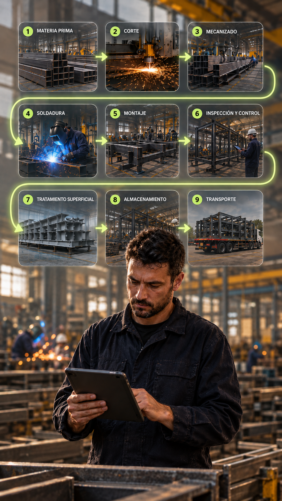 Tekla PowerFab — software de gestión de fabricación de estructura metálica