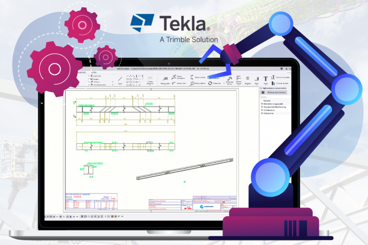 Planos y listados automáticos en Tekla Structures