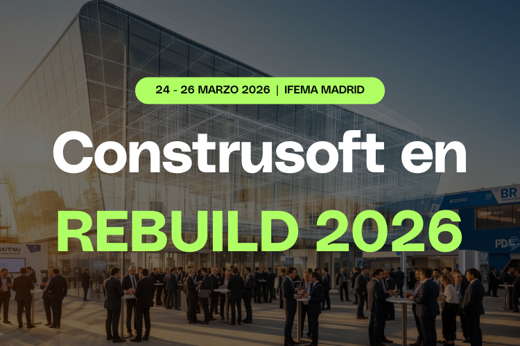Construsoft estará en Rebuild 2026 (IFEMA Madrid)