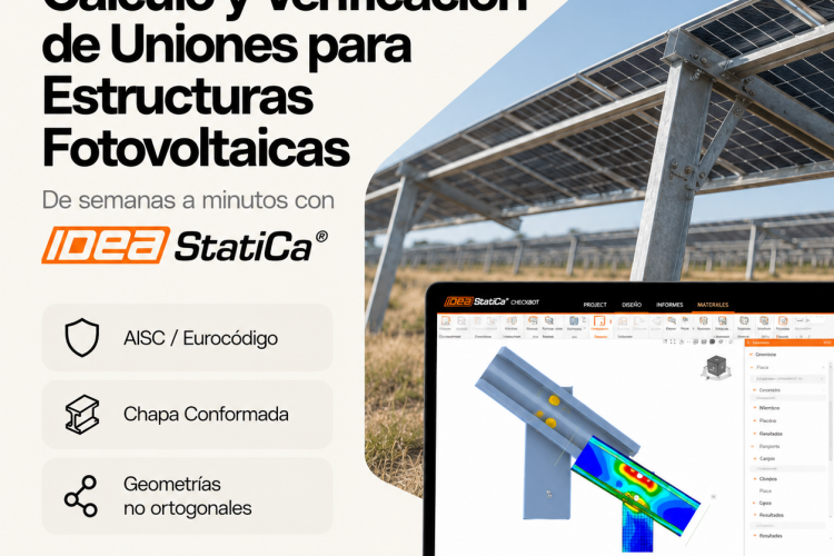 calculo y verificacion de uniones para estructuras fotovoltaicas