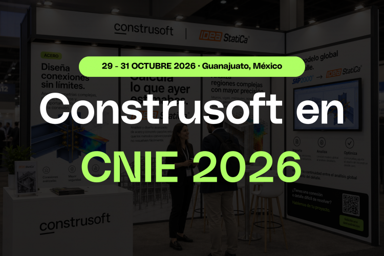Construsoft estará en XXV Congreso Nacional de Ingeniería Estructural