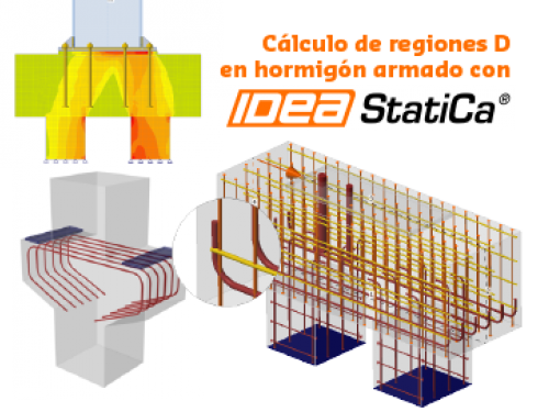 Cálculo de regiones D en hormigón armado