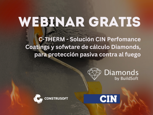 Webinar C-THERM - Solución CIN Perfomance Coatings y Diamonds, para protección pasiva contra al fuego