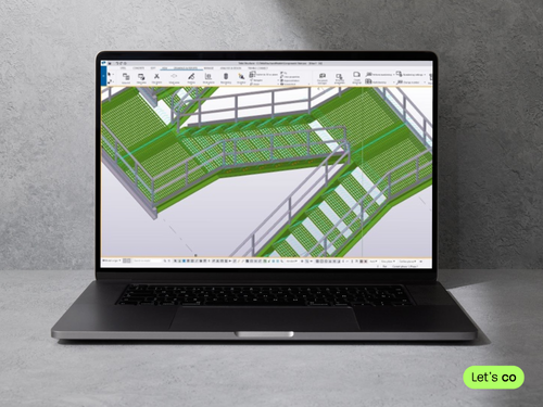 Del modelo 3D al montaje sin errores: Tekla para escaleras, barandillas y estructuras secundarias