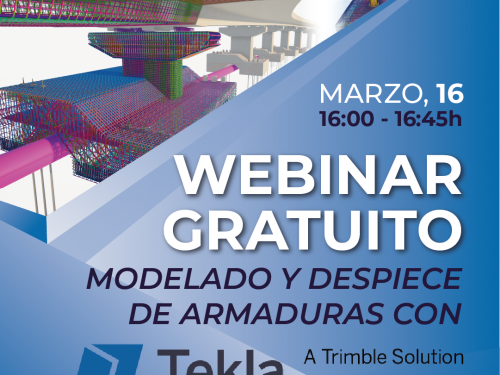 Modelado y despiece de armaduras con Tekla Structures