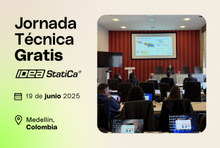 Jornada Técnica IDEA StatiCa en Medellín, Colombia