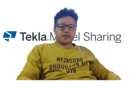 Santiago Peralta caso de éxito estudiante en implementación Tekla Structures