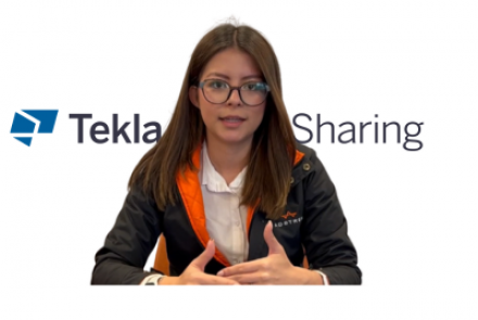 Jennery Salazar caso de éxito estudiante en implementación Tekla Structures